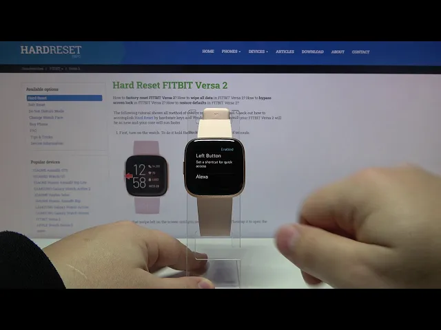 Video thumbnail for How to Change App Used with Shortcut Button in FITBIT Versa 2
