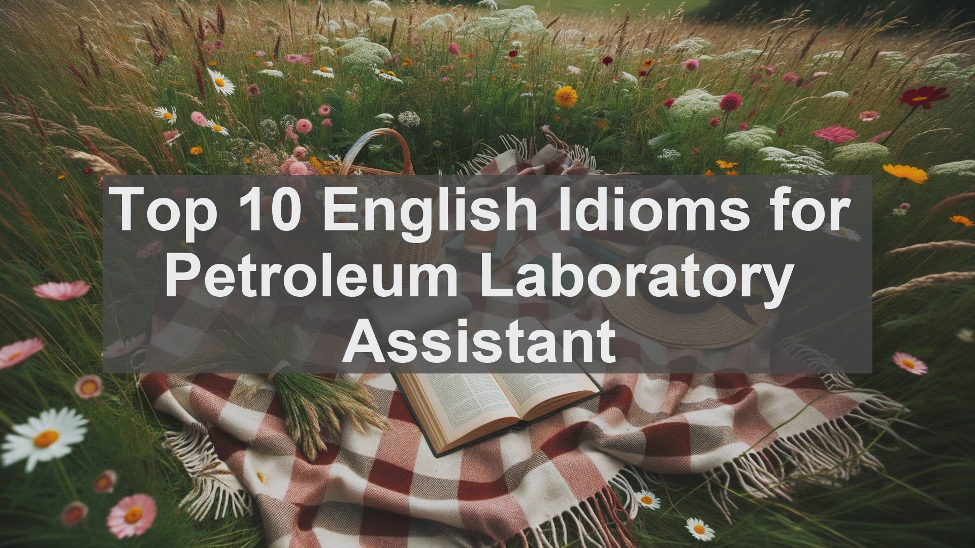 'Video thumbnail for Top 10 English Idioms for Petroleum Laboratory Assistant'