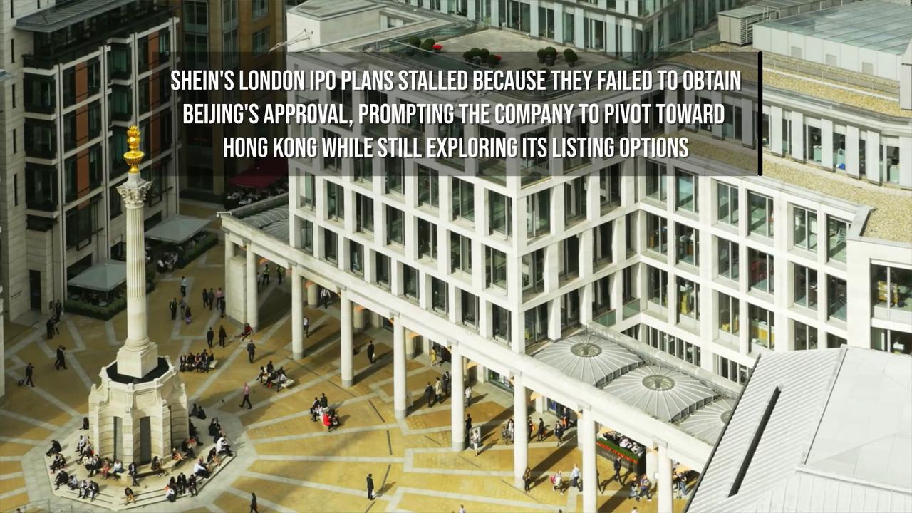 Video thumbnail for Shein Clears Key China Hurdle for Hong Kong IPO.