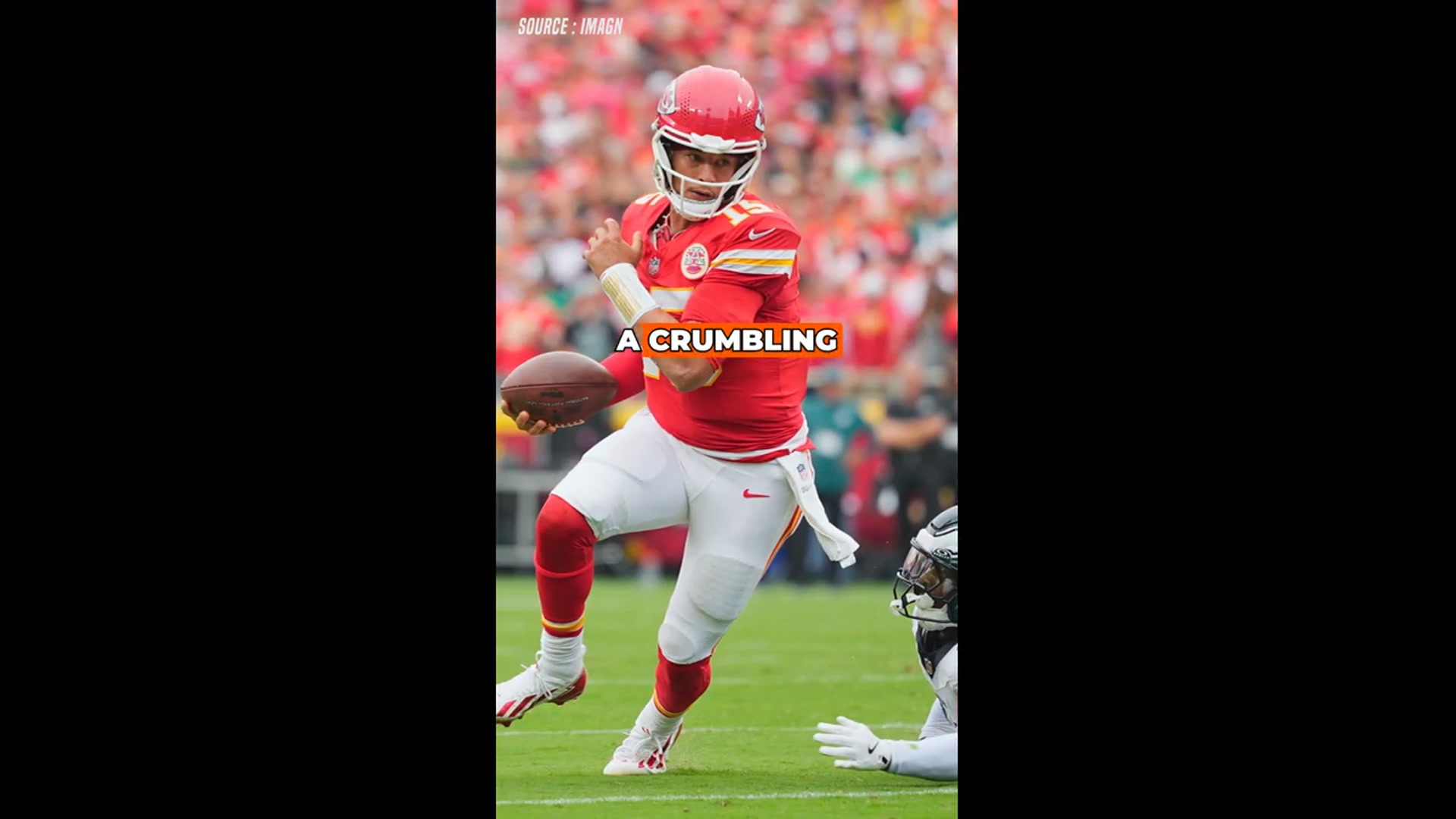 'Video thumbnail for Patrick Mahomes Scored An Electric Rushing Touchdown Against Eagles Despite Loss'