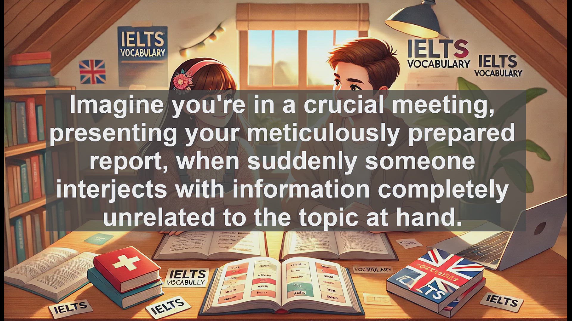 'Video thumbnail for 5000 Must Know IELTS 8.0 Vocabulary - Understanding 'Extraneous': Boost Your IELTS Score'