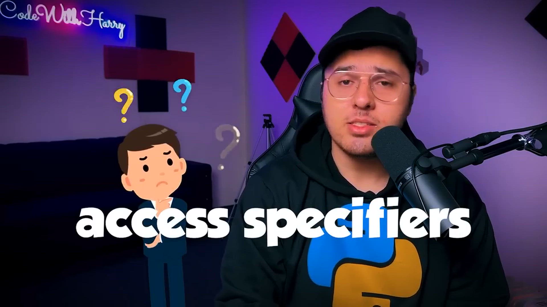 'Video thumbnail for Access Modifiers in Python _ Python Tutorial - Day #62'