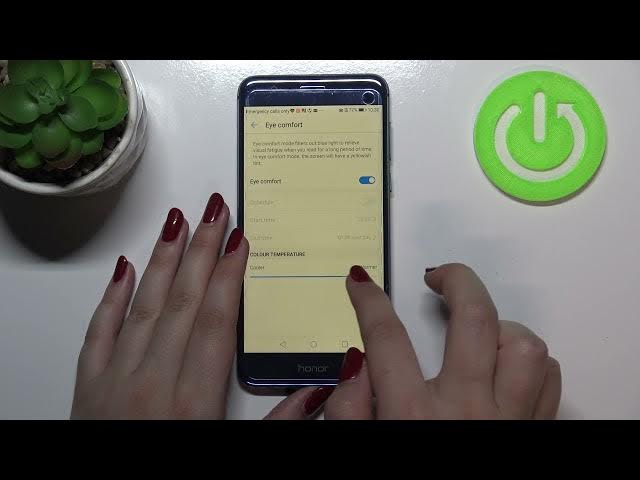 Video thumbnail for How to Enable Eye Comfort Mode in Honor 8 – Find Night Light Options