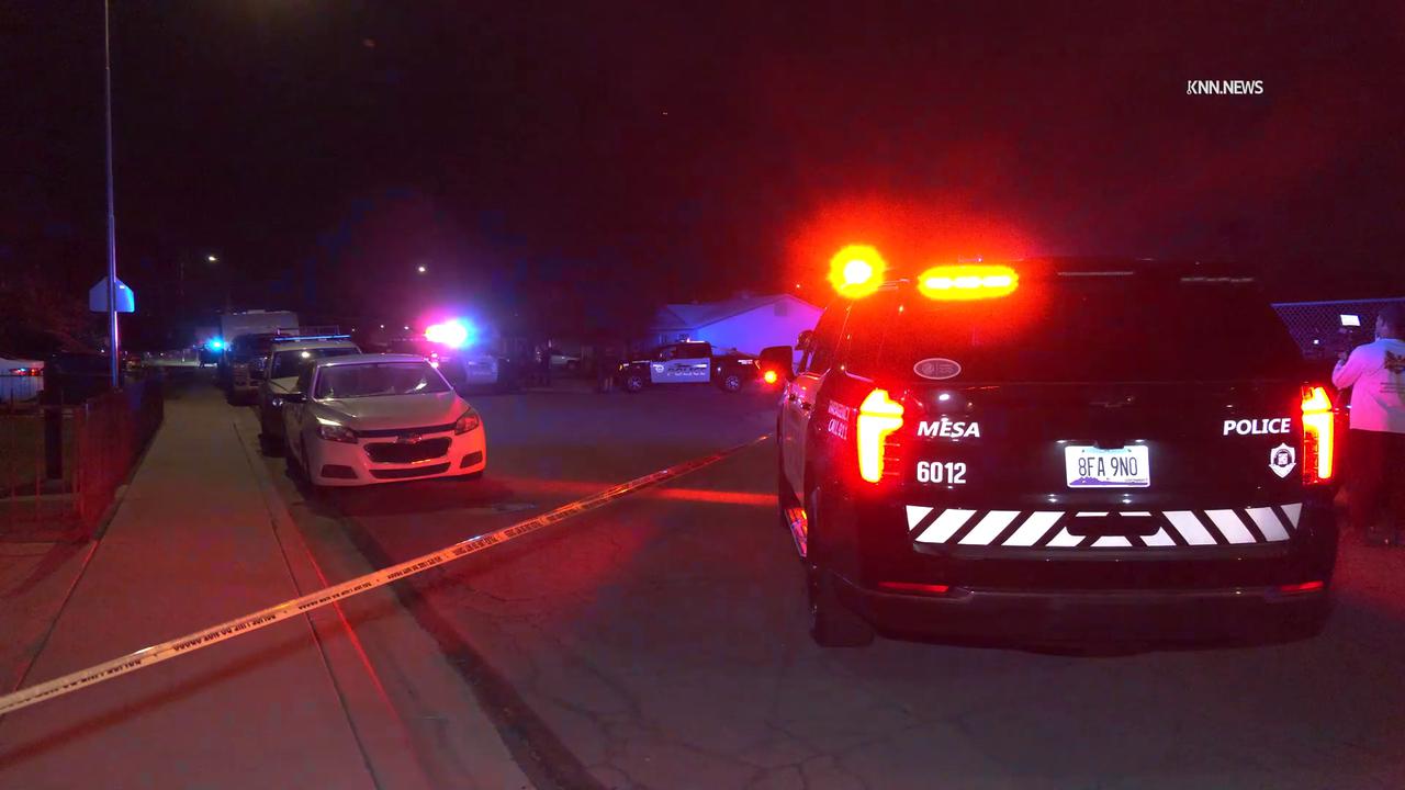 Video thumbnail for US, Phoenix: Mesa Police Investigate After Four People Shot.