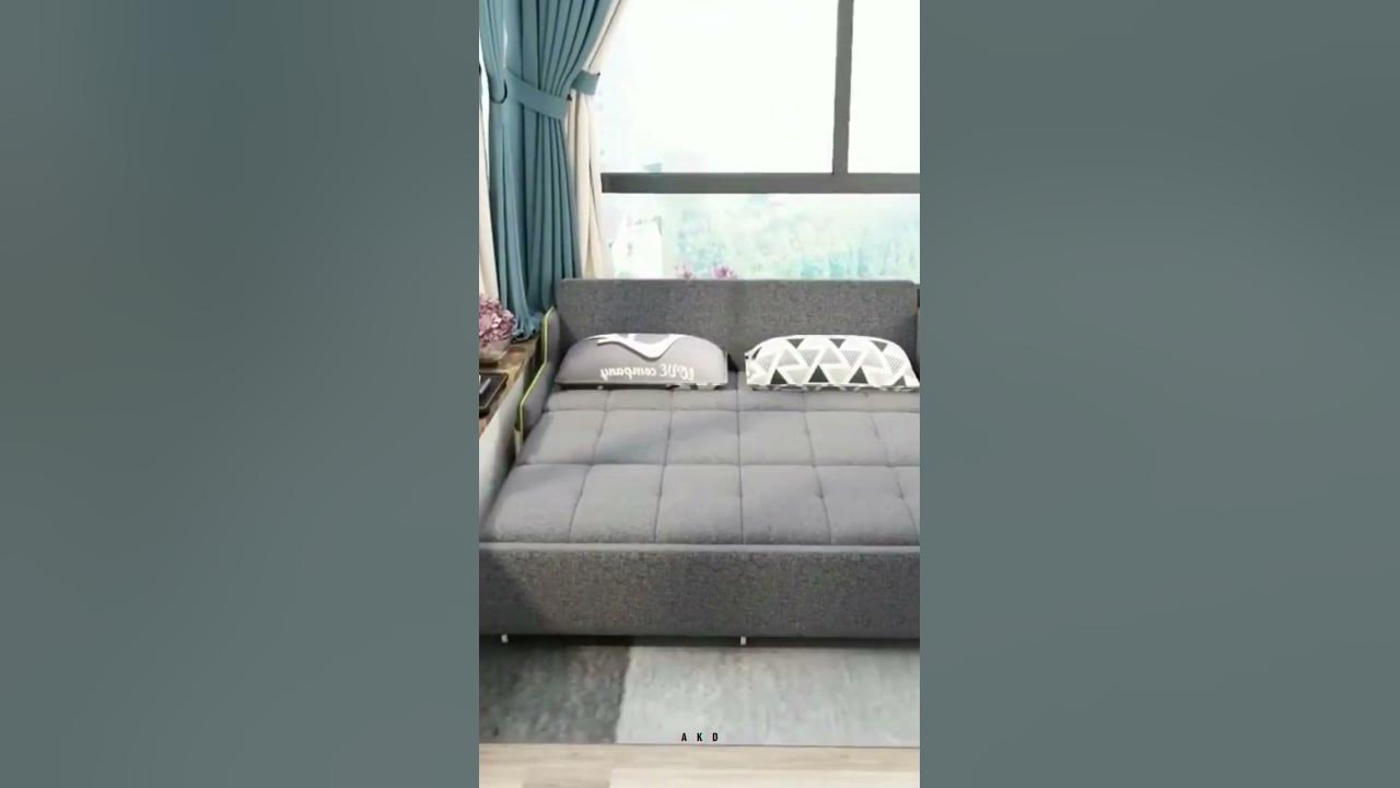 Video thumbnail for Comfortable Sofa cum Bed | Furniture #shorts