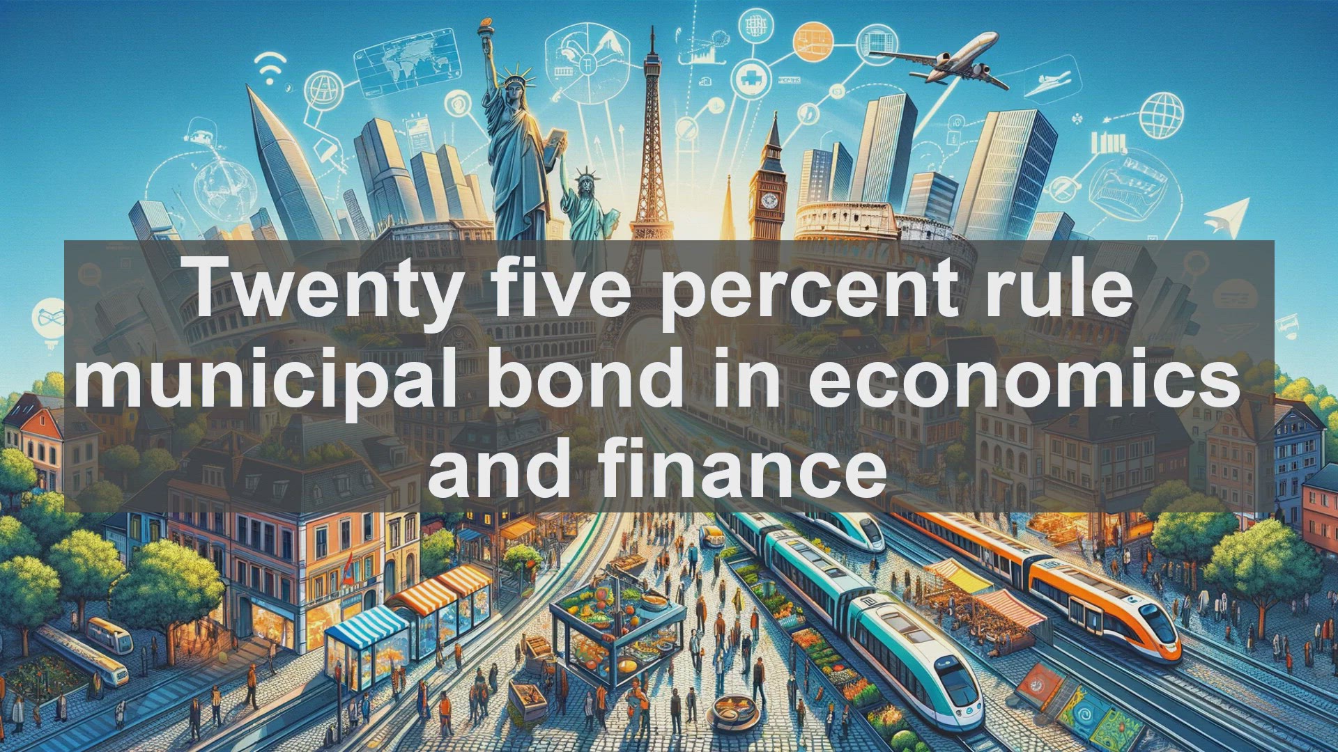 'Video thumbnail for Twenty five percent rule municipal bond in economics and finance'