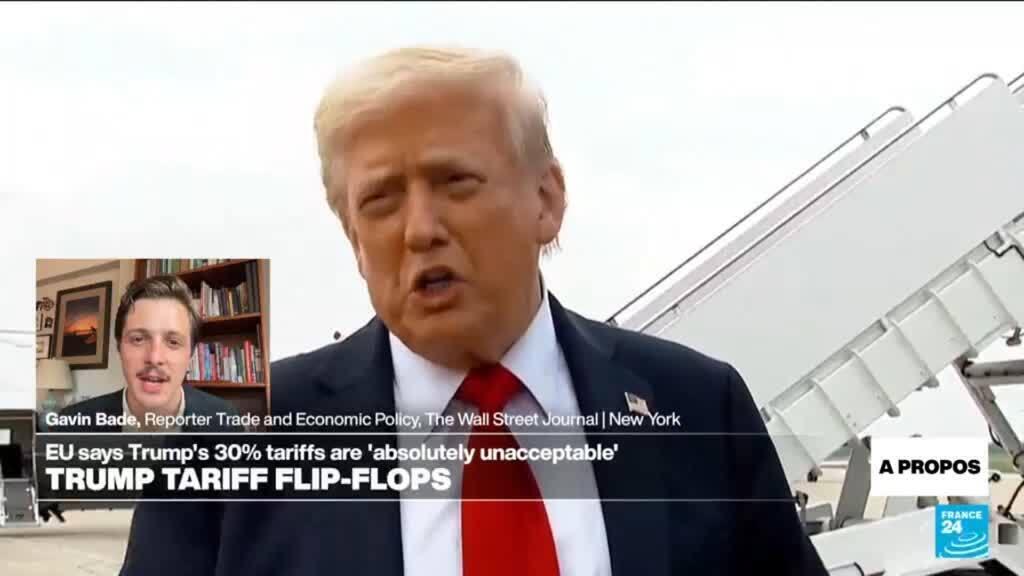 'Video thumbnail for Markets shrug off Trump tariff threat against EU'