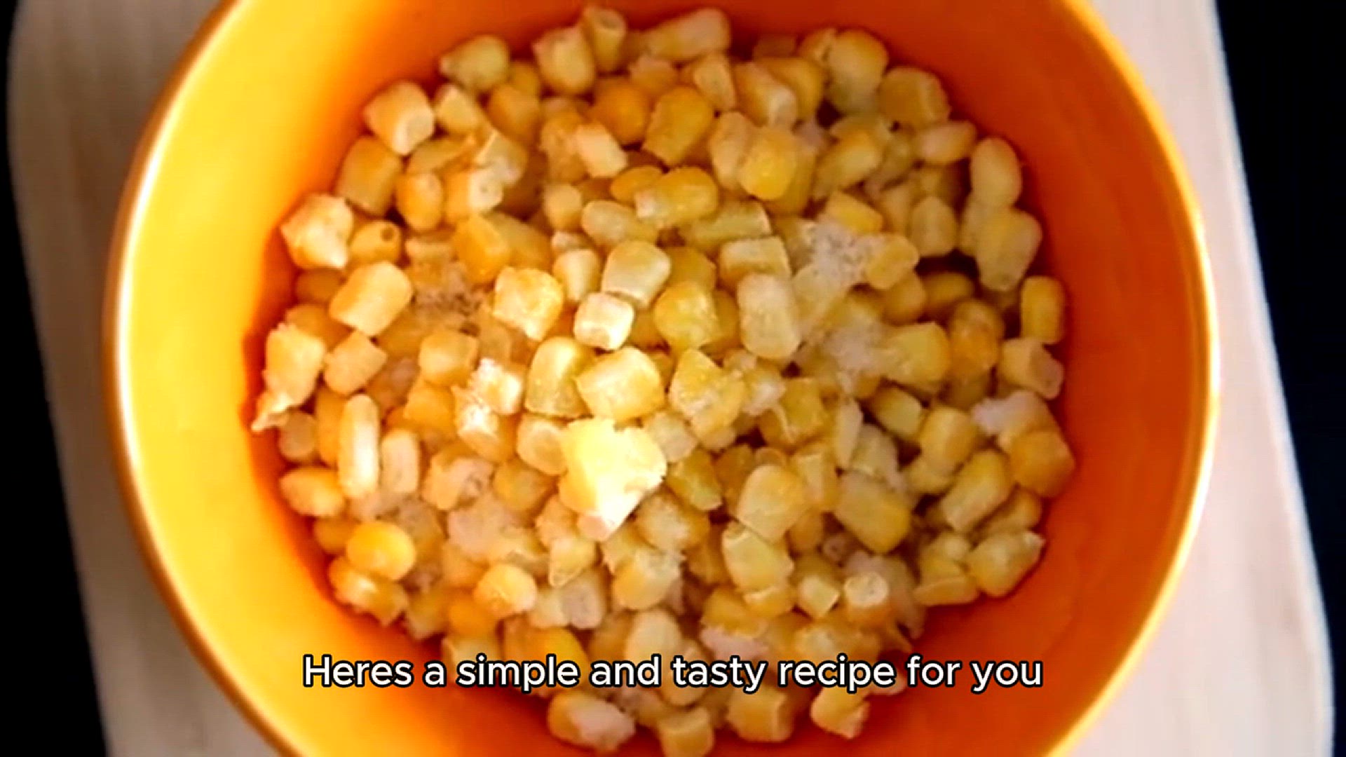 Video thumbnail for Fried corn recipe