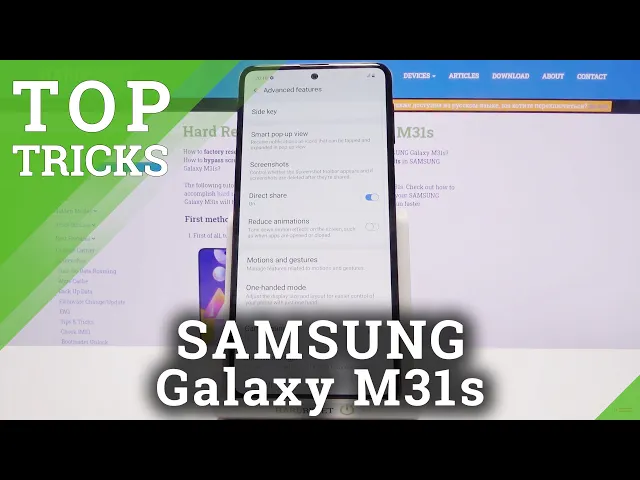 Video thumbnail for TOP TRICKS for SAMSUNG Galaxy M31s – Best Apps / Super Options / Cool Features