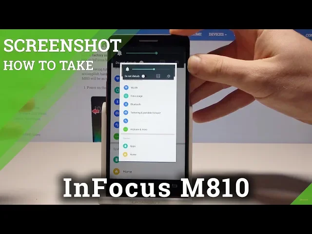 Video thumbnail for Capture Screen on InFocus M810 - Screenshot Methods
