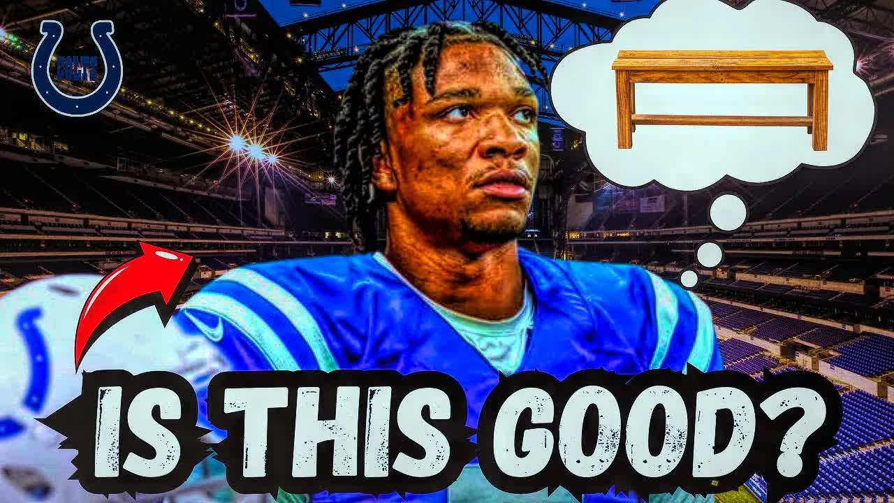 Video thumbnail for Why Anthony Richardson being BENCHED is a Good thing