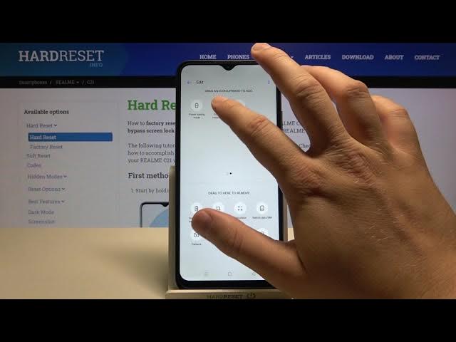 Video thumbnail for How to Adjust Notification Bar Icons in REALME C21 – Personalize Icon Panel
