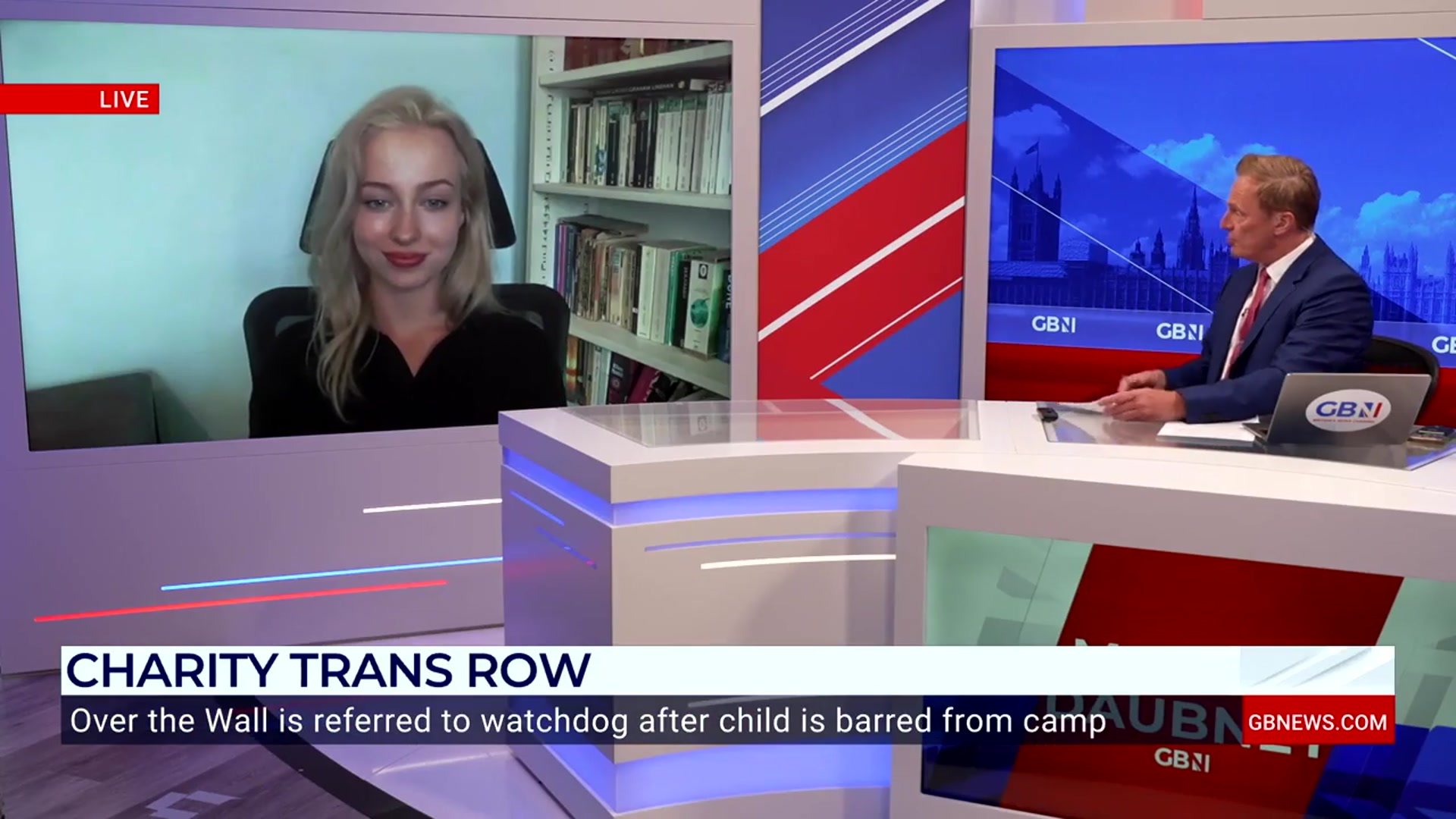 'Video thumbnail for WATCH: UK charity accused of placing 'ideology' above the 'joy of a child' in trans row'