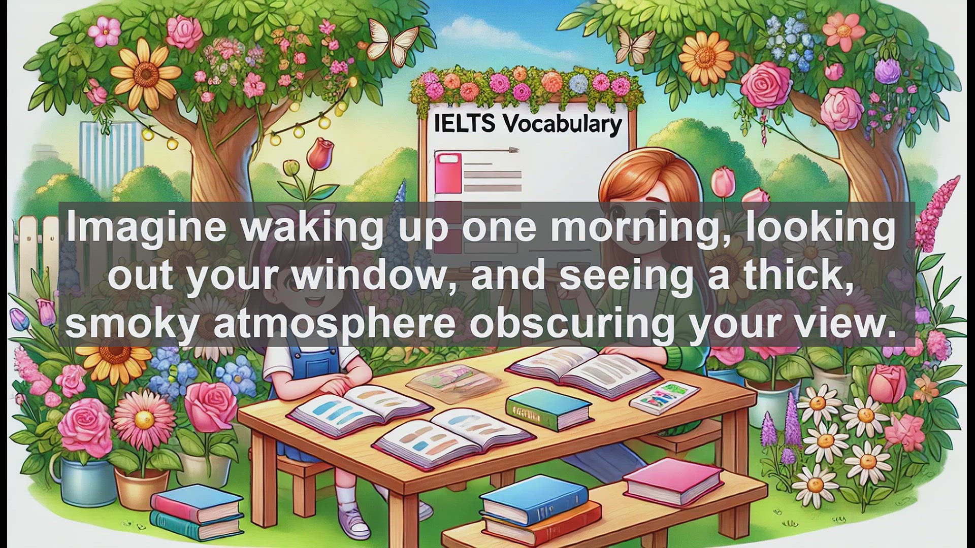 'Video thumbnail for 2500 Must Know IELTS 6.5 Vocabulary - Understanding 'Haze': Boost Your IELTS Vocabulary'