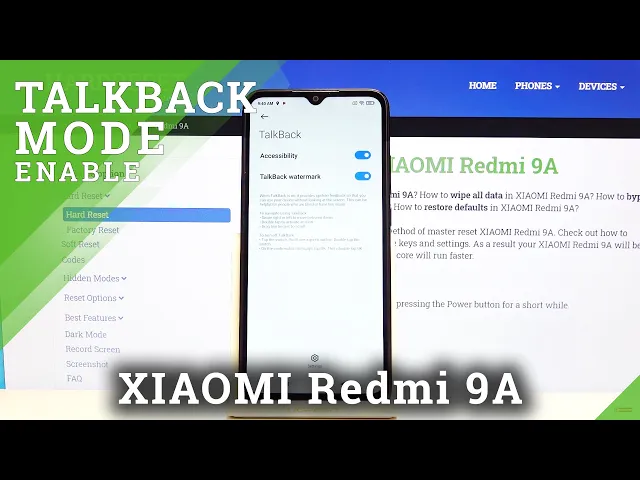 Video thumbnail for How to Activate Talkback in Xiaomi Redmi 9A – Talkbalk Mode