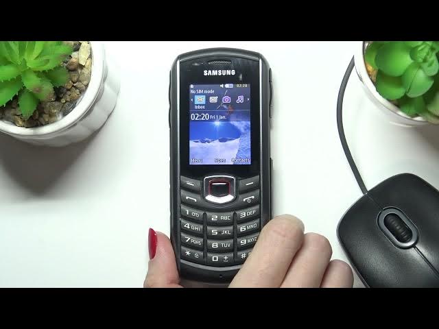 Video thumbnail for Samsung B2710 Solid - How To Change Wallpaper