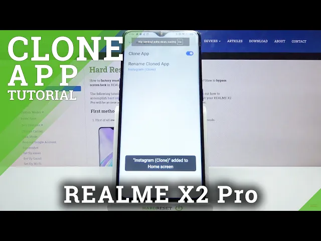 Video thumbnail for REALME X2 Pro and Apps Cloner Feature - Double Application
