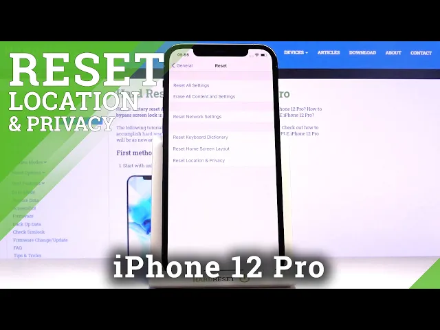 Video thumbnail for How to Reset Location & Privacy Settings on iPhone 12 Pro – Restore Defaults