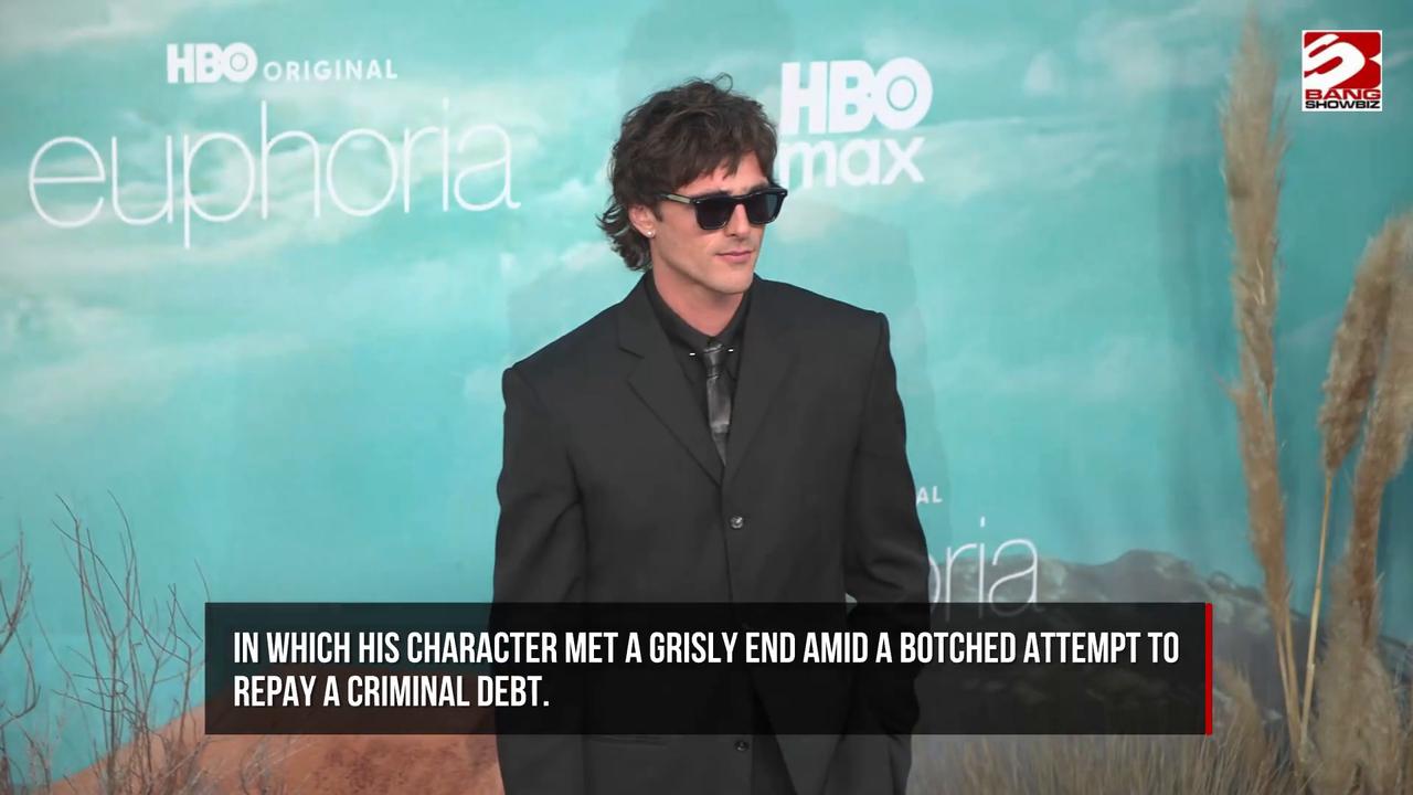 Video thumbnail for Jacob Elordi reflects on his Euphoria character Nate's grisly exit