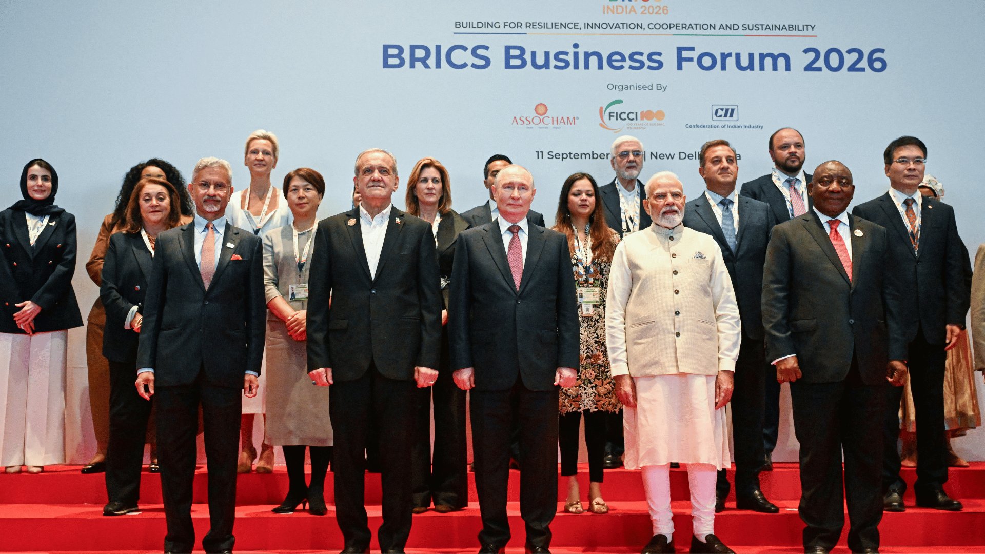 Video thumbnail for BRICS marks 20 years as expanded bloc faces internal rifts
