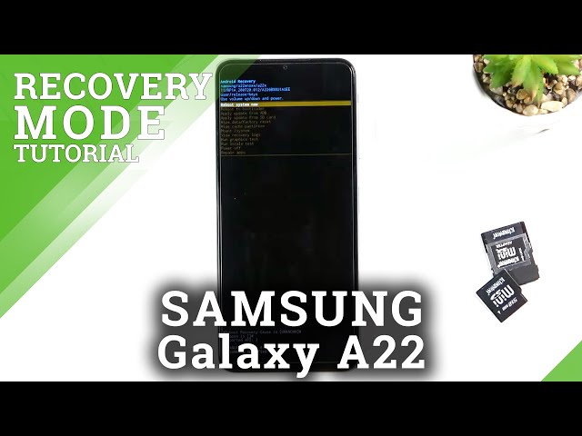 Video thumbnail for How to Enter Recovery Mode in SAMSUNG Galaxy A22 – Find Recovery Mode