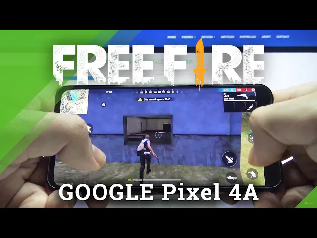 Video thumbnail for Garena Free Fire Game Test on Google Pixel 4A – Gameplay / Performance Checkup