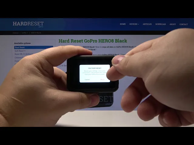 Video thumbnail for Factory Reset GoPro HERO8 Black - Erase Data & Customized Settings