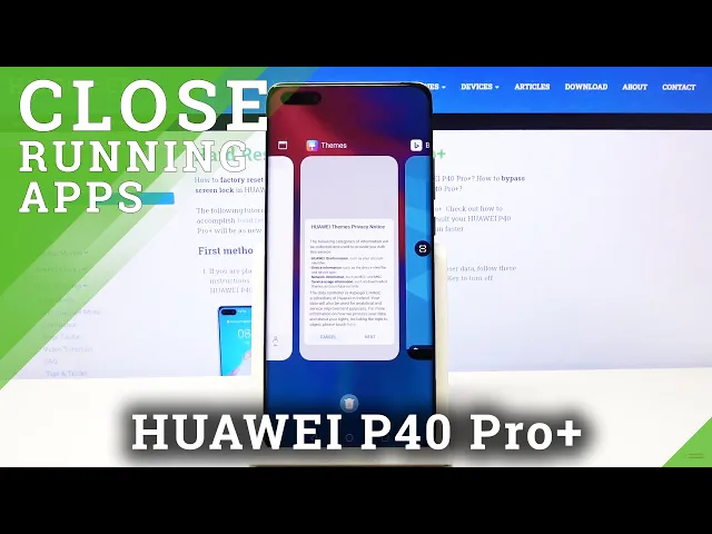 Video thumbnail for How to Disable Running Apps in HUAWEI P40 PRO+ - Turn Off Background Apps