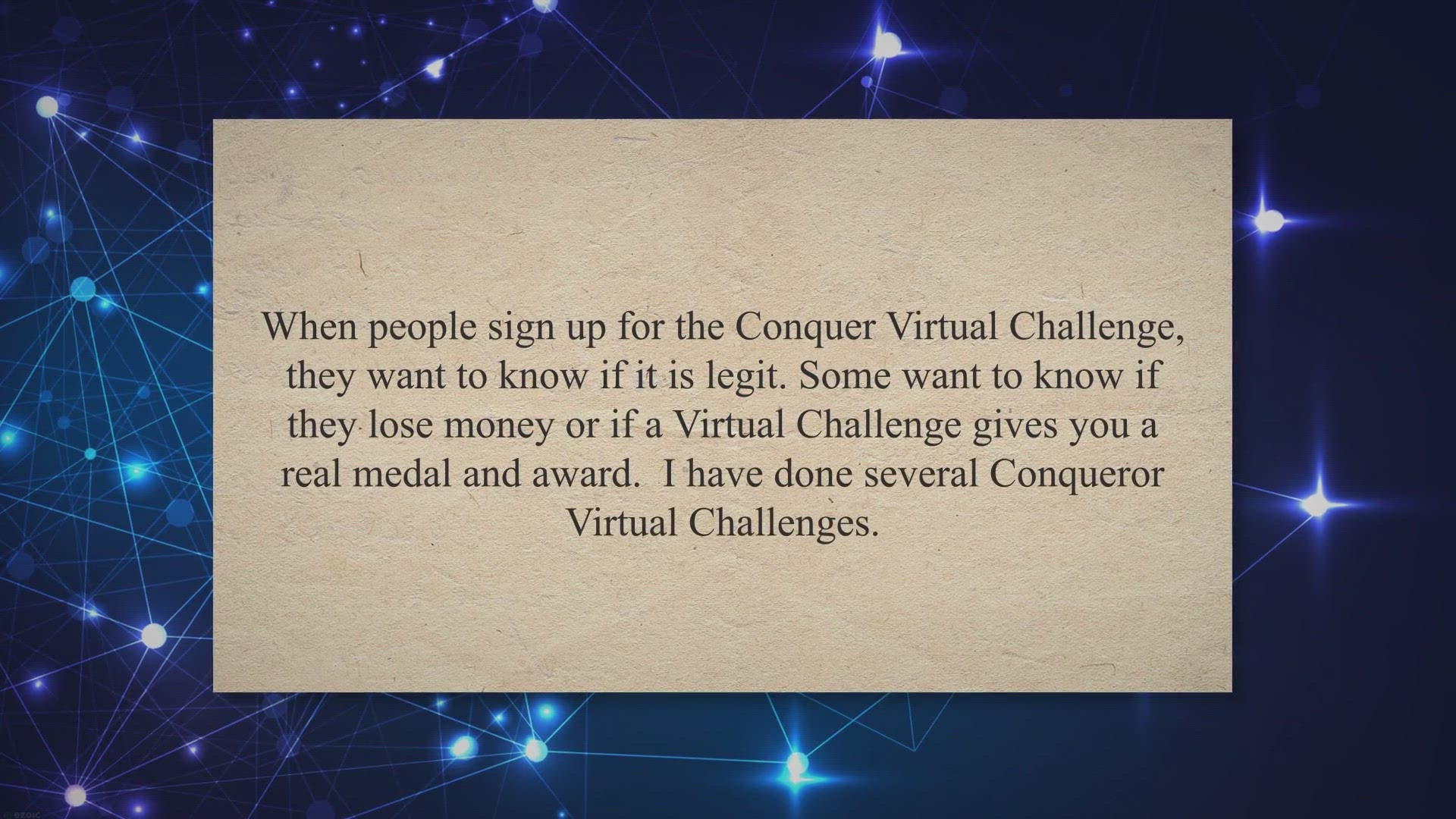 'Video thumbnail for Is The Conqueror Virtual Challenge Legit? 10 Things to Know And Understand'