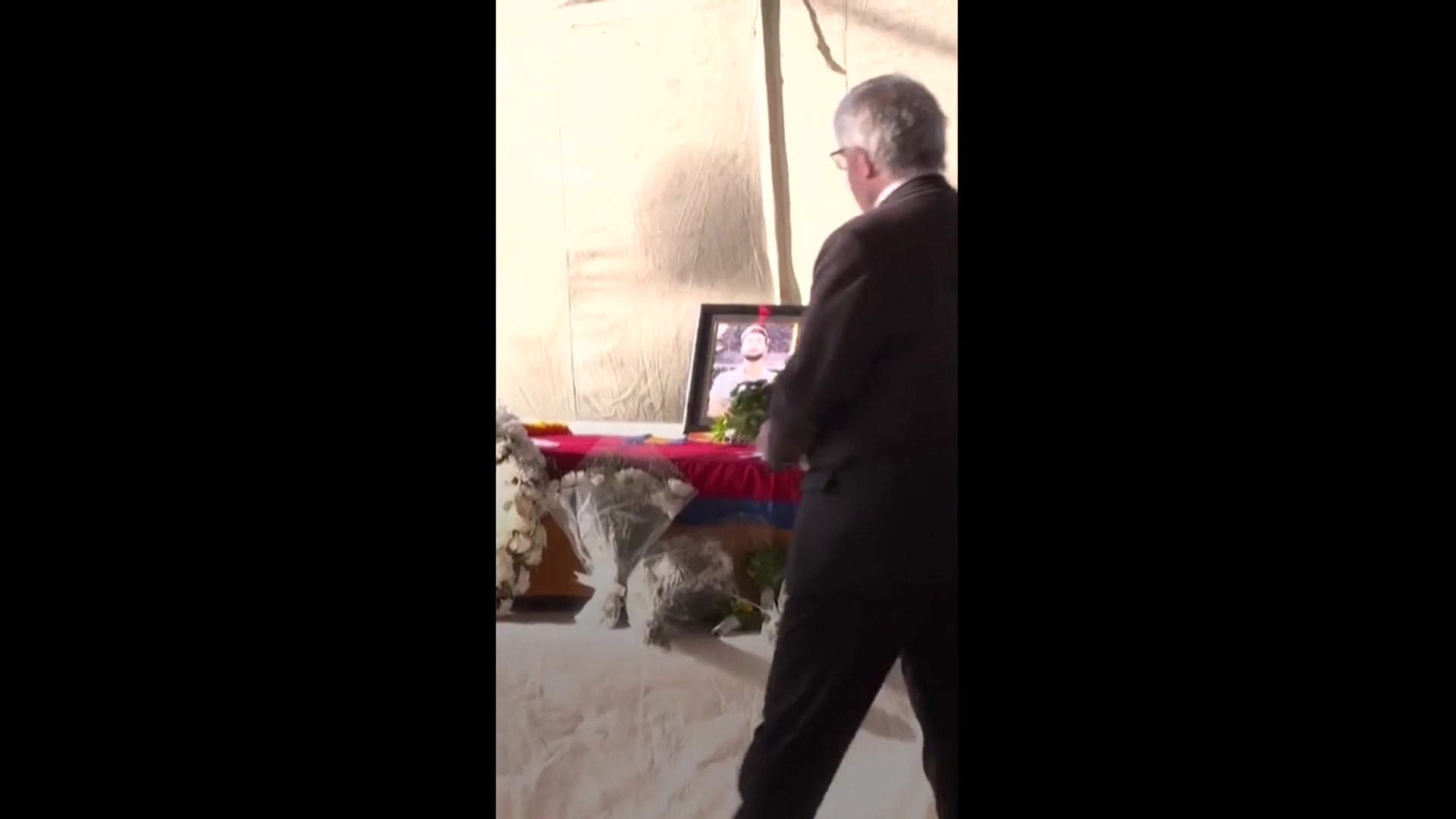 'Video thumbnail for Body of Nepali student held in Gaza returned to Kathmandu'