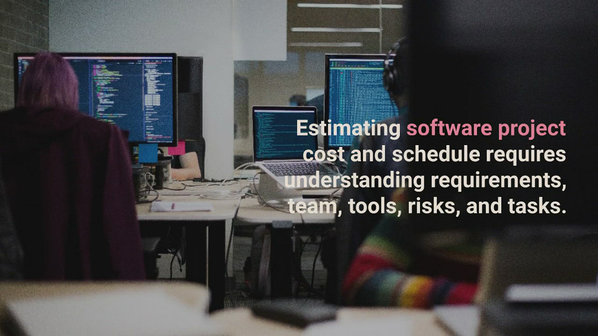 'Video thumbnail for How to estimate software project cost & schedule?'