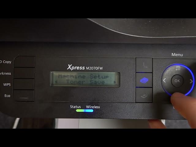 Video thumbnail for How to enable keyboard sounds on Samsung Xpress M2070 / Disable keyboard sounds on Xpress M2070