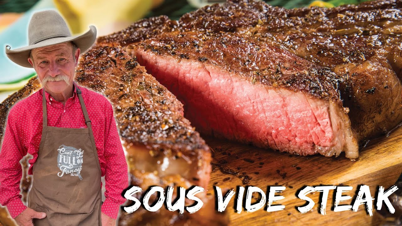 'Video thumbnail for How to Sous Vide a Steak the Cowboy Way | No Machine Needed'