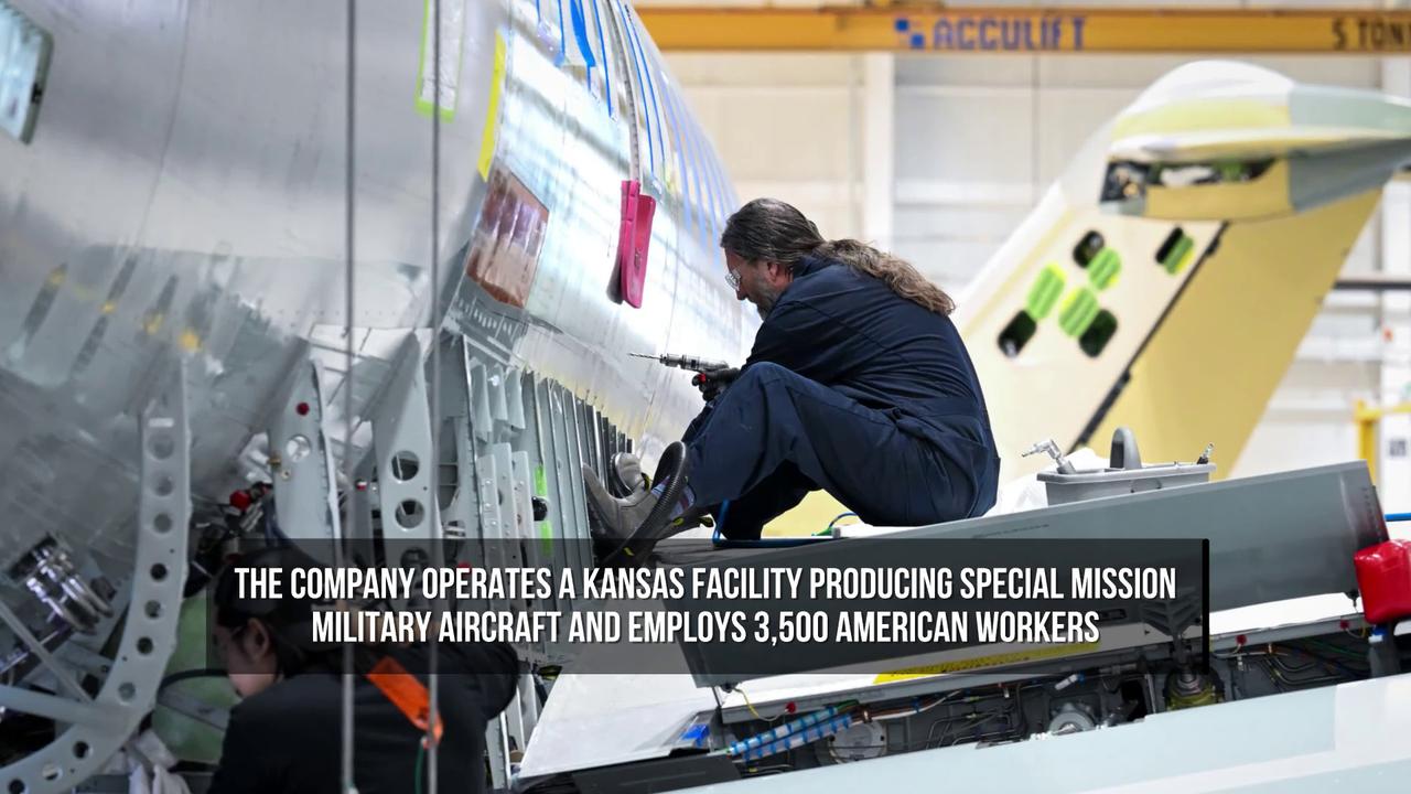 Video thumbnail for Trump Threatens to Block Bombardier Jets From US Market.