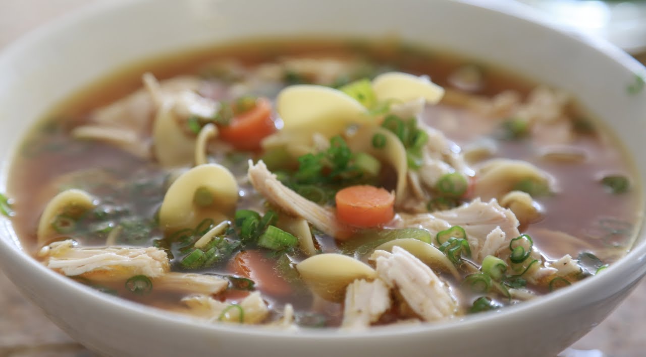 Video thumbnail for Chicken Noodle Soup | Byron Talbott