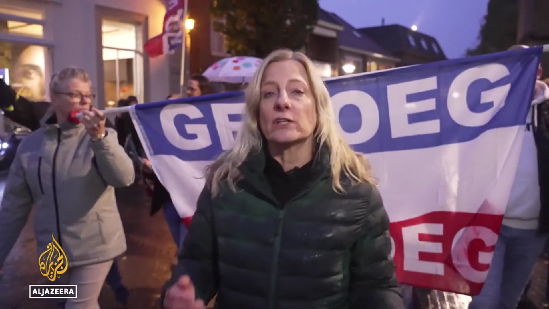'Video thumbnail for Netherlands general election: Far right leader calling for end to immigration'