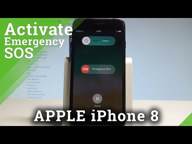 Video thumbnail for How to Enable Emergency Mode iPhone 8 - Activate Emergency SOS |HardReset.Info