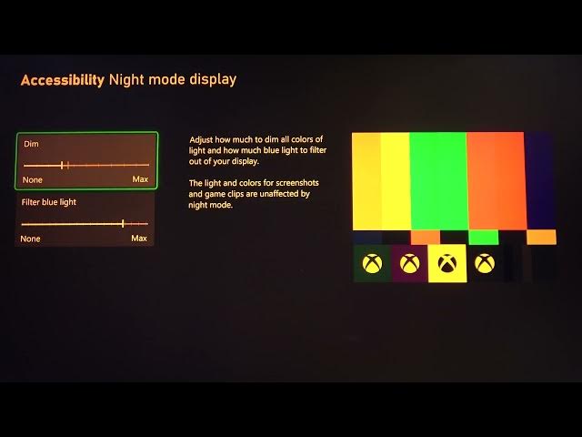 Video thumbnail for How Enable / Disable Night Mode in XBOX Series X - Turn On Eye Protection in XBOX