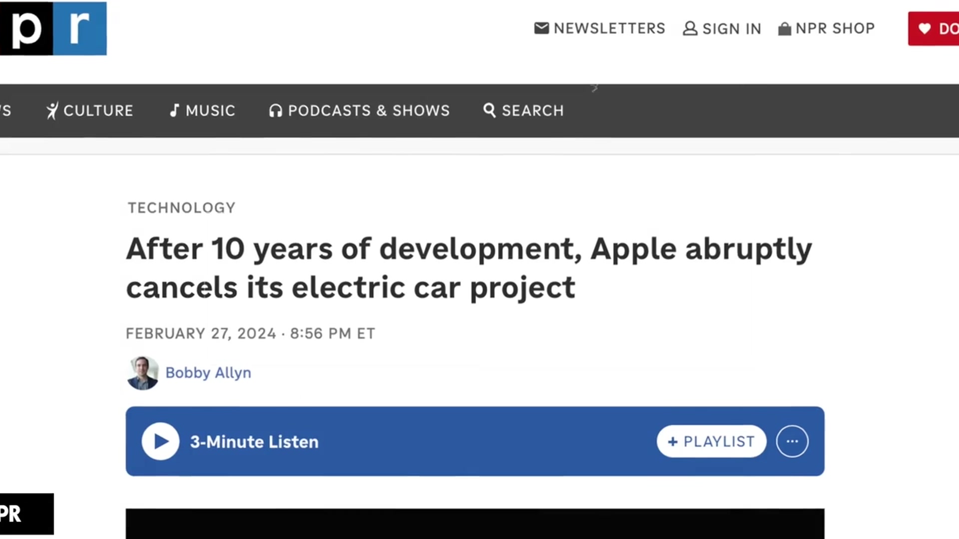 'Video thumbnail for Apple's Massive $10 Billion Mistake!'