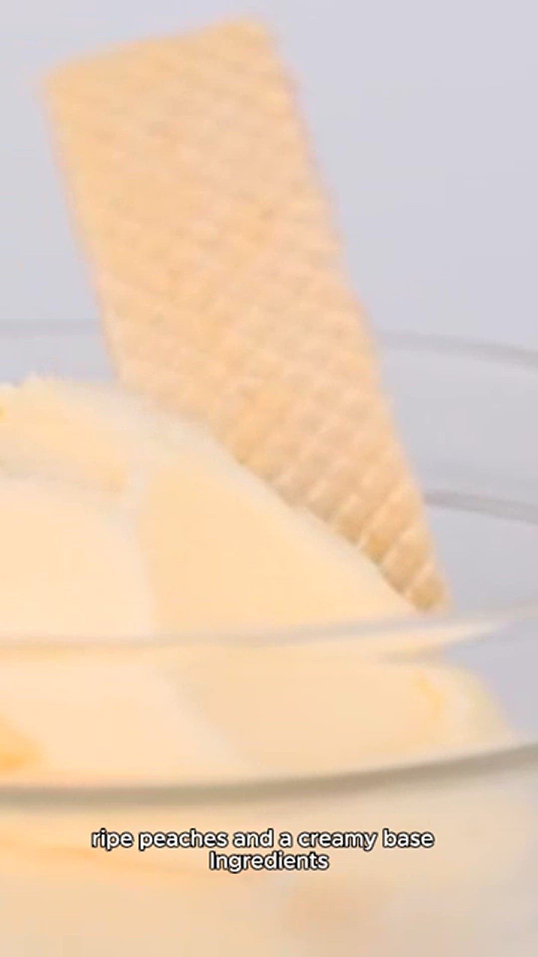 Video thumbnail for Georgia peach ice cream recipe