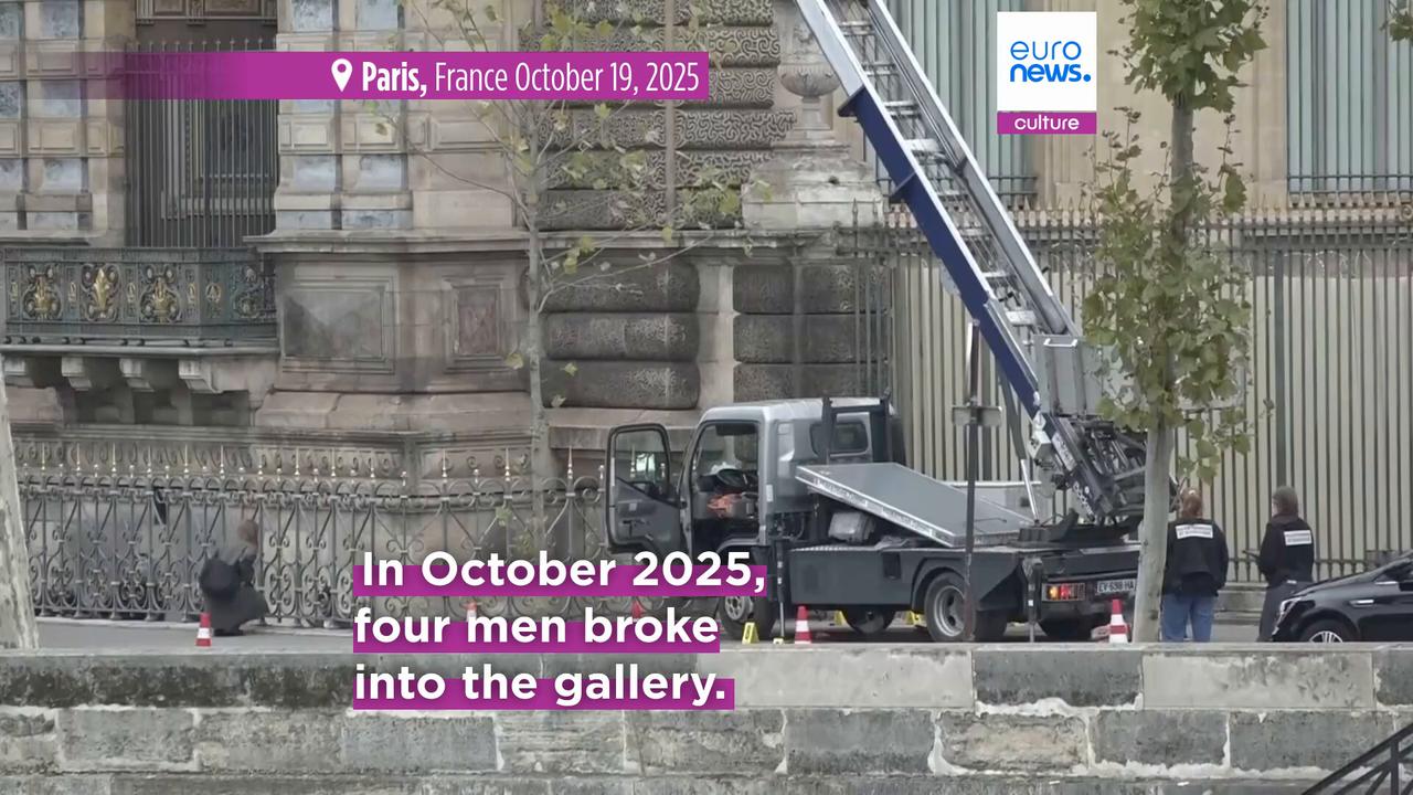 Video thumbnail for Louvre's Apollo Gallery reopens after Crown Jewels theft scandal