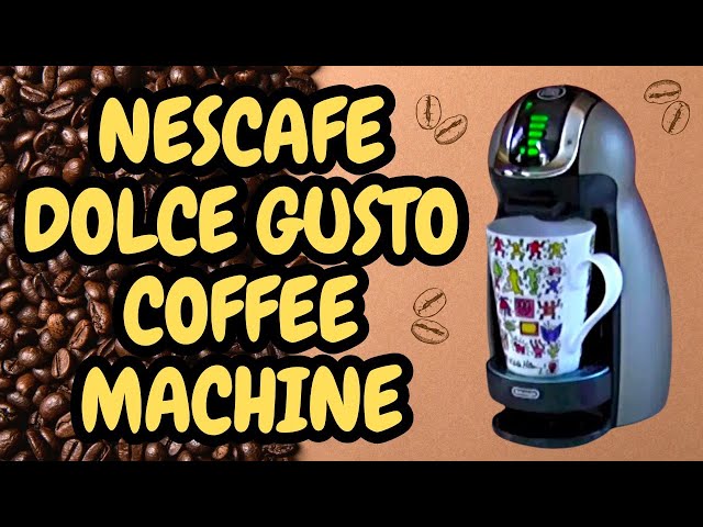 Video thumbnail for How to Use: Nescafe Dolce Gusto Coffee Machine by DeLonghi