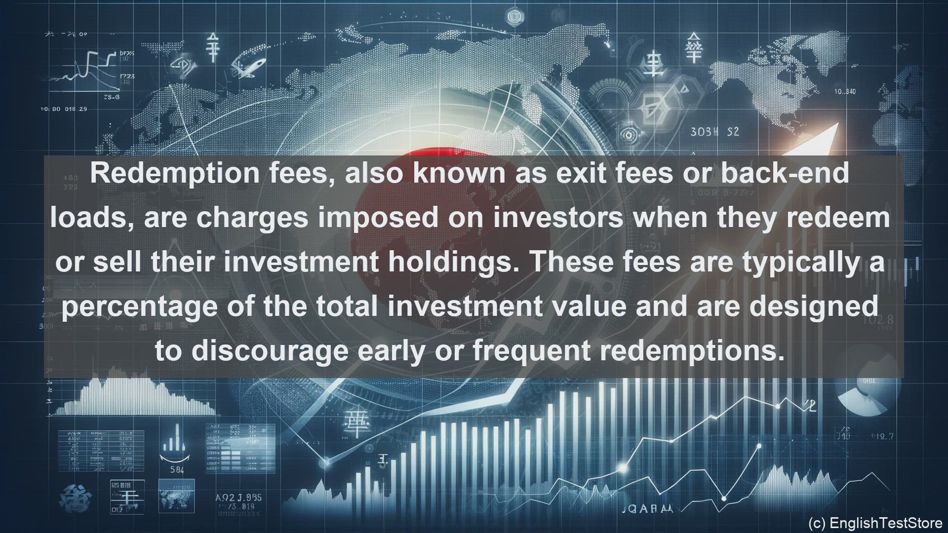 'Video thumbnail for Redemption fees in economics and finance'