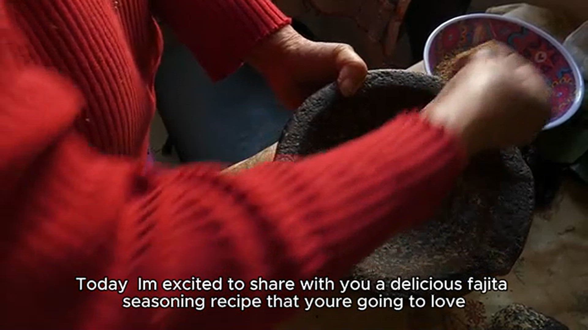 'Video thumbnail for Fajita seasoning recipe'