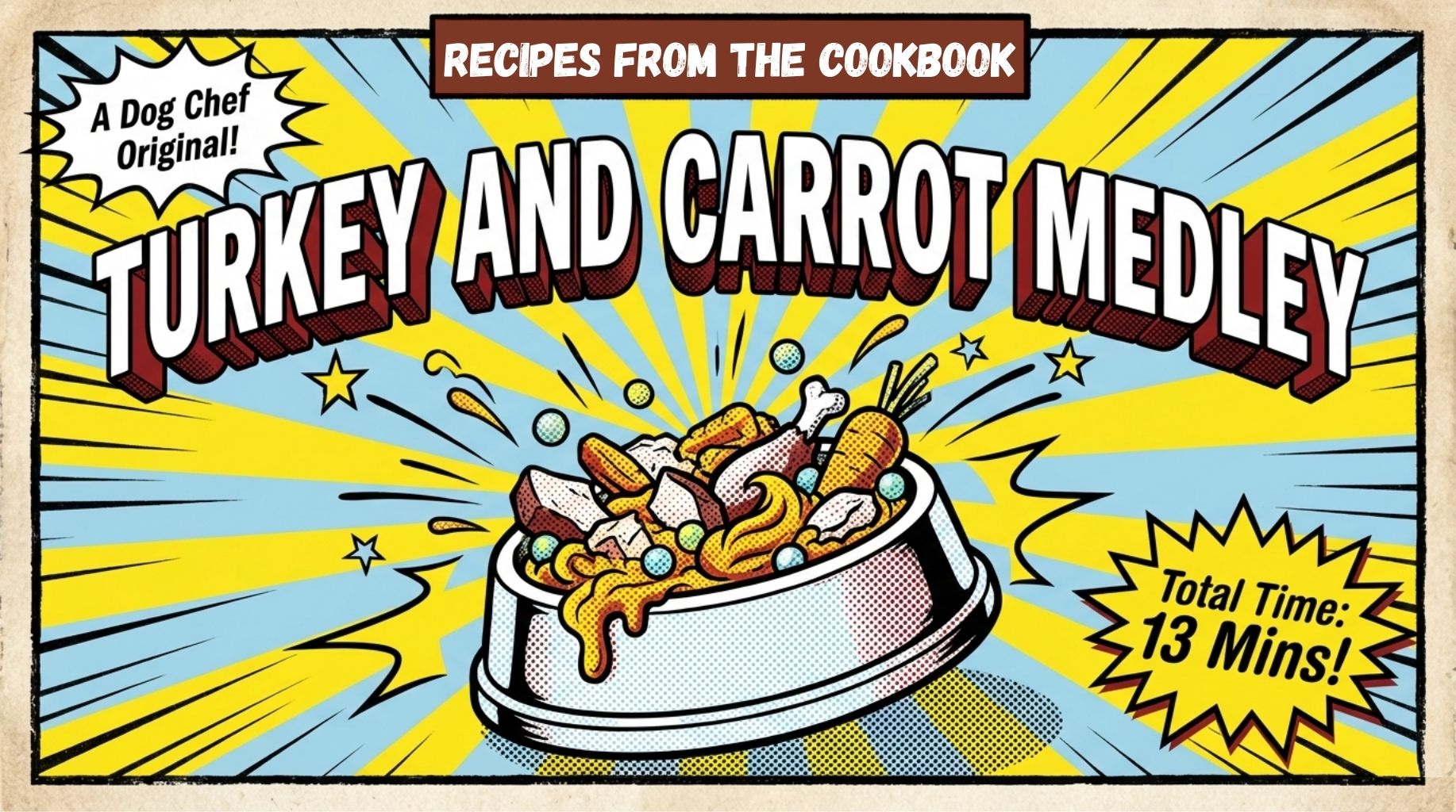 Video thumbnail for Turkey And Carrot Medley Recipe for Your Dog