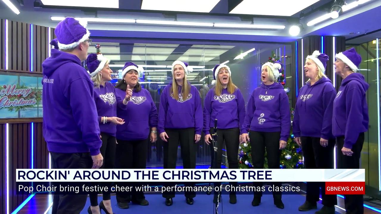 Video thumbnail for WATCH: Pop Choir sing festive classics on Christmas Day