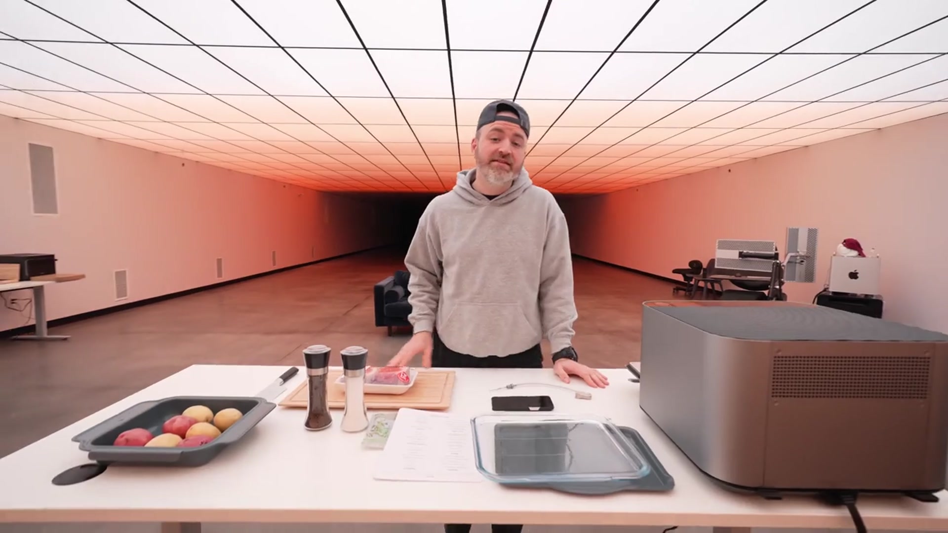 'Video thumbnail for Making Food in the World's Most Futuristic Oven...'