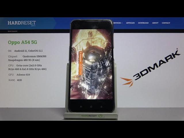 Video thumbnail for Benchmark 3DMark on OPPO A54 5G – Sling Shot Extreme TEST & SCORE