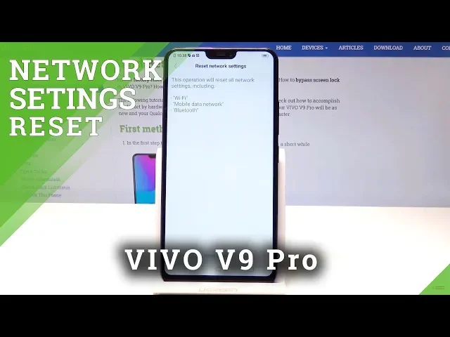 Video thumbnail for How to Reset Network Settings in VIVO V9 Pro - Restore Network Configuration