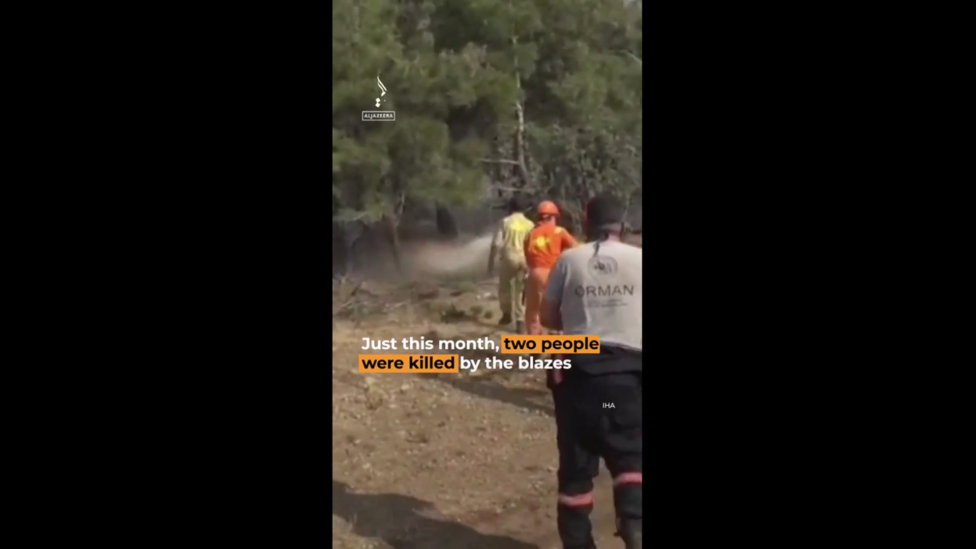 'Video thumbnail for Hundreds of firefighters fight 2nd-day blaze in northwestern Turkiye'